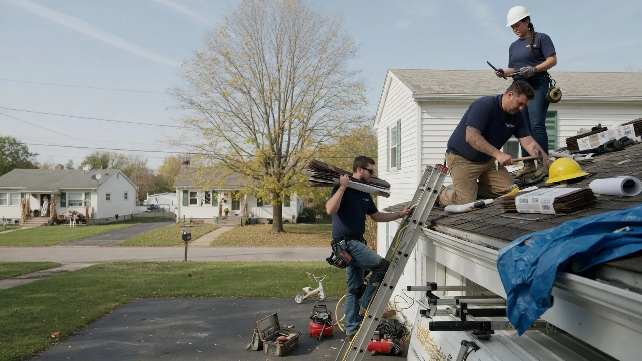 Local Roofing Contractors in Hanna City, IL near me